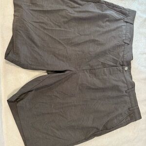 Callaway Men's Charcoal Flat Front Shorts